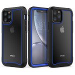 iPhone 11 Pro (5.8in) Clear Dual Defense Case (Blue)
